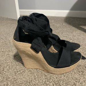 Ugg lace up wedge